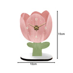 horloge murale fleur nature morte blanc jaune verte deco enfantine minimaliste chambre salon
