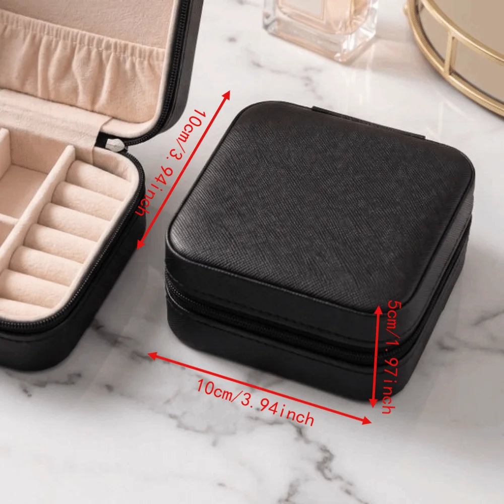 boîte bijoux velours moderne rose pâle élégante compartiments porte bijoux