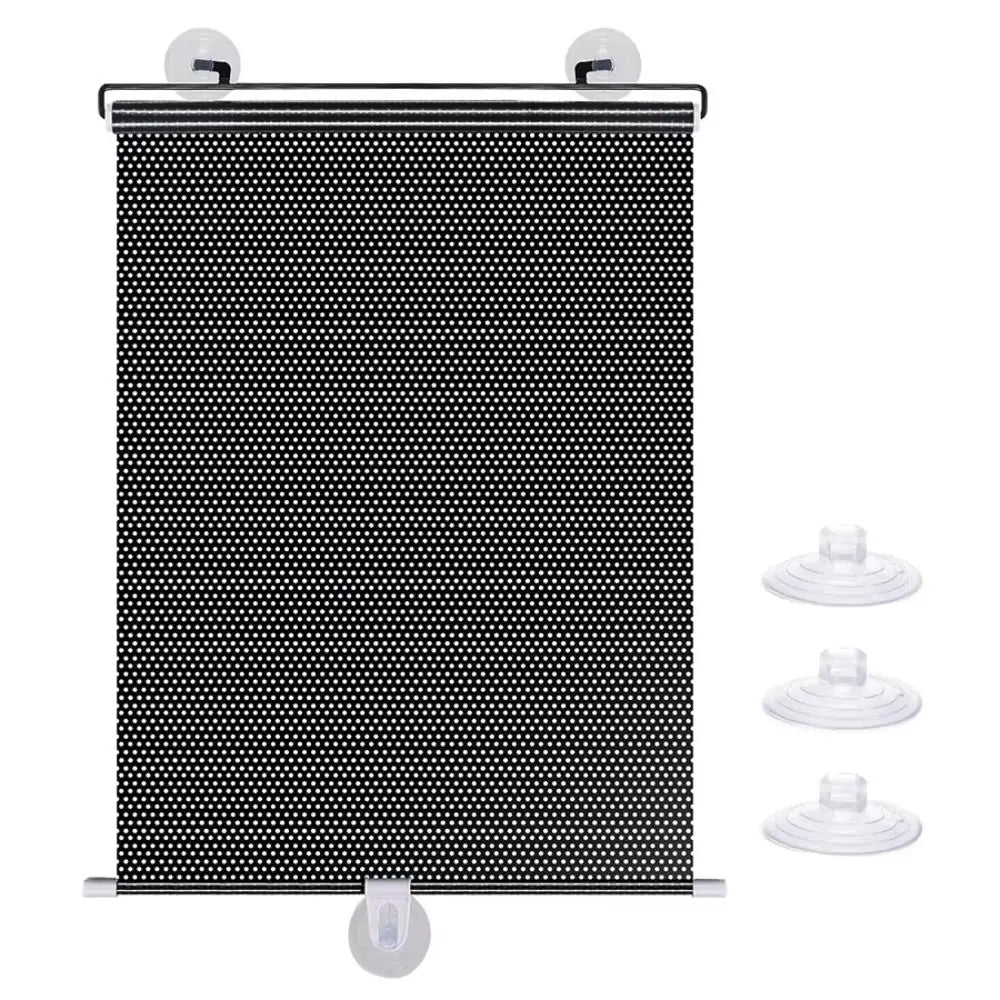 store rouleau noir perforé moderne ventouse 125x68cm 125x58cm 125x50cm 125x45cm 125x40cm 60x40cm