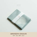 serviettes table floral classiques beige bleu marine gris clair 10x10cm 15x15cm 20x20cm