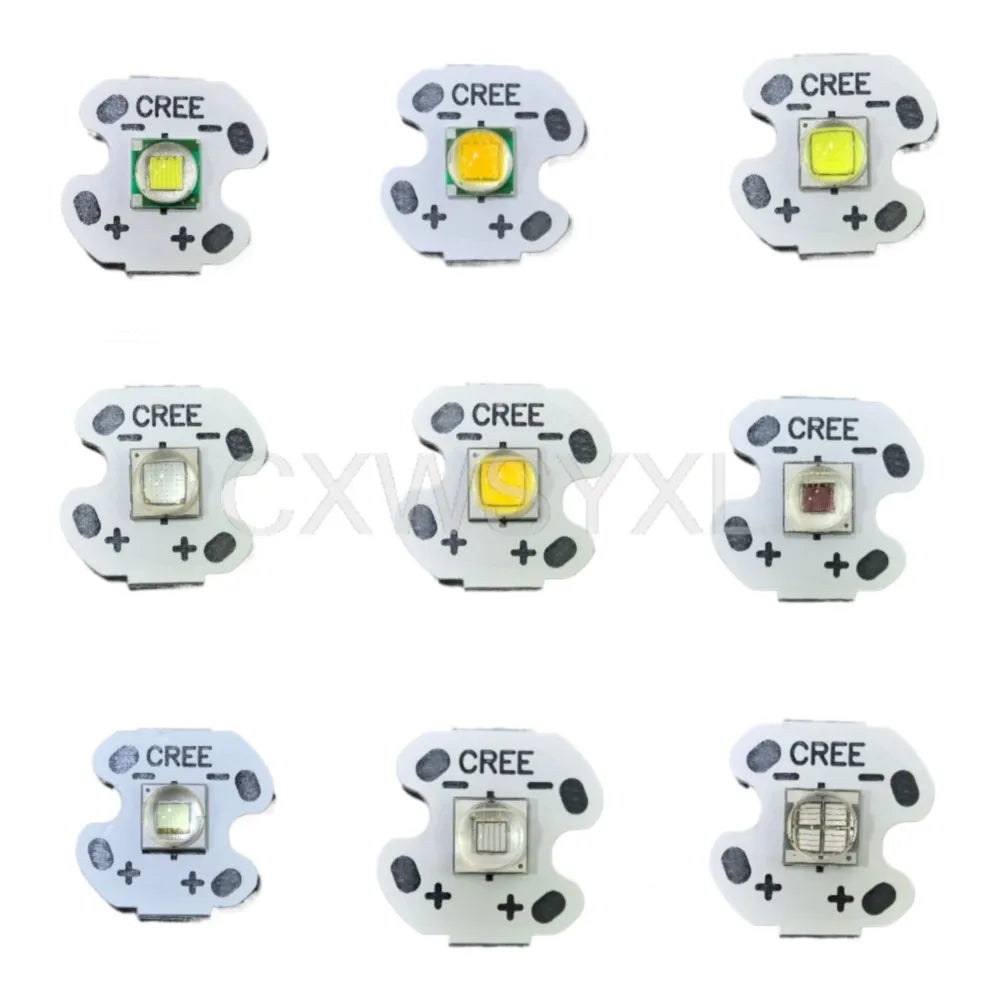 diode led haute puissance cree xml t6 blanche ronde lampe poche portable