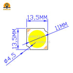 modules led 10w 12w 3w 5w 7w 14x14mm blanc naturel chaud moderne