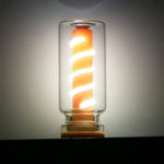 clé usb transparent spirale flexible lampe ambiance adhésive éclairage moderne veilleuse camping