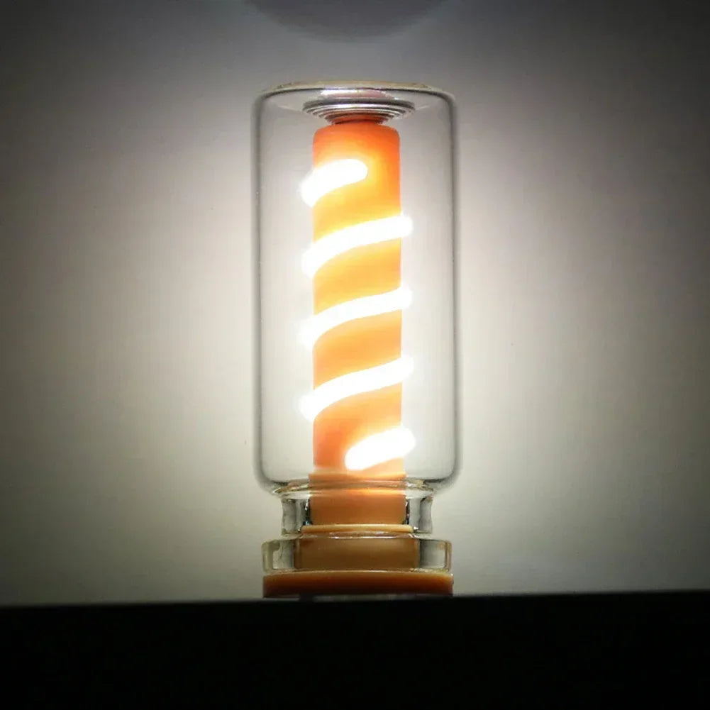 clé usb transparent spirale flexible lampe ambiance adhésive éclairage moderne veilleuse camping