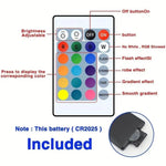 ruban led multicolore moderne télécommande adhésif 1m 2m 3m 5m led rouges vertes bleues