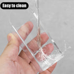 porte brosse dents adhésive transparente moderne support salle bains blanc simple minimaliste