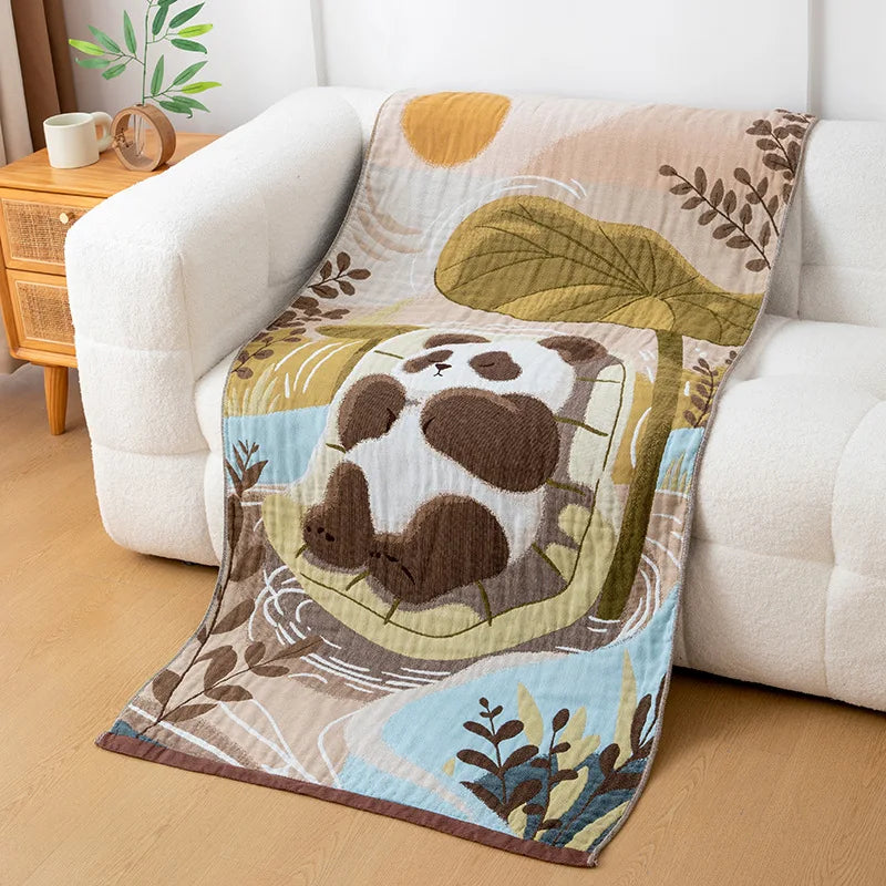 serviette bain coton biologique noël dessin animé moderne rectangle opaque lavable machine haute absorption