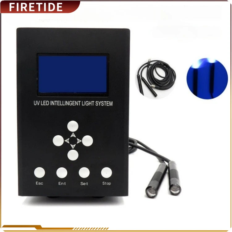 lampe polymérisation uv led professionnelle écran lcd adhésifs photosensibles machine noire