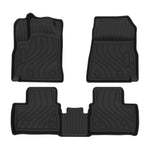 tapis sol caoutchouc noir rayures horizontales surface rugueuse moderne imperméable antidérapant voiture