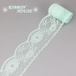 ruban dentelle fleurs rose blanc bleu beige gris rouge vert violet classique polyester écologique