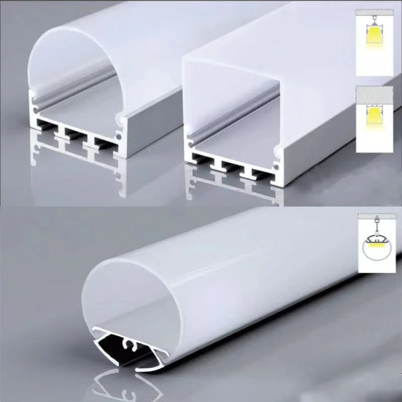 Profilé LED avec émission bleu foncé - Effet moderne