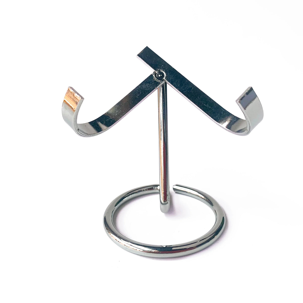 porte bagues forme cœur pierre naturelle bleu rose vert clips métalliques moderne minimaliste décoration