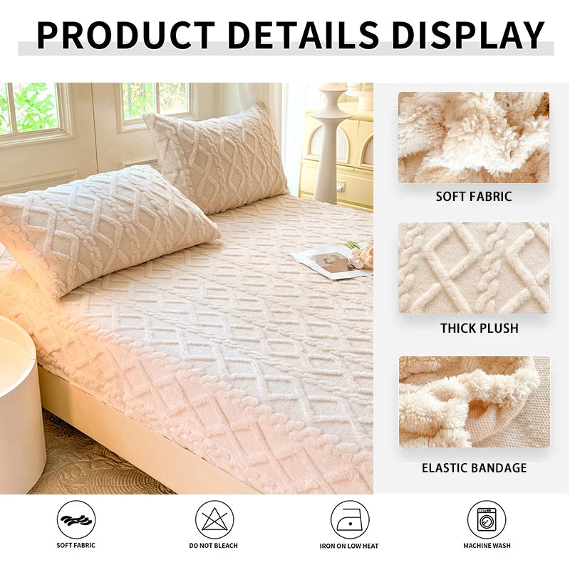 drap housse moderne orange motif géométrique 90x200 120x200 150x200 180x200 200x220