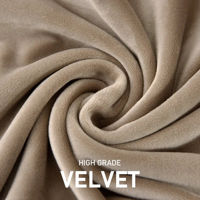 housse chaise velours élastique moderne beige clair protection mariage salle manger plage fauteuil