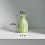 vases décoratifs modernes couleurs blanc rose vert bleu violet rond lissesintérieur maison