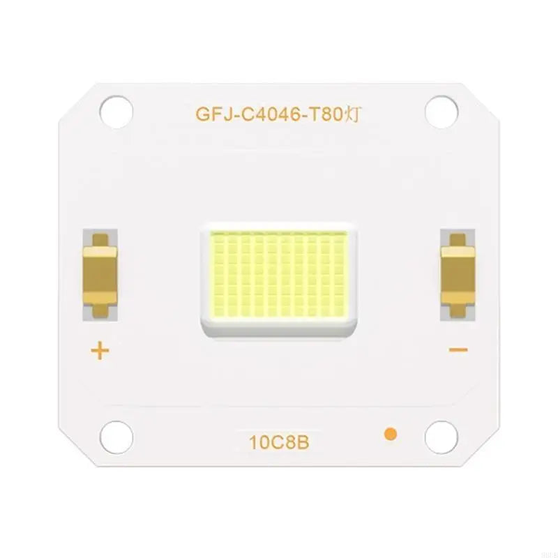 projecteur led cob blanc moderne source lumineuse carré fixations 46mm 34mm led blanc opacité