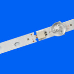 ruban led blanc bleu moderne connecteur électrique fixations inclusées