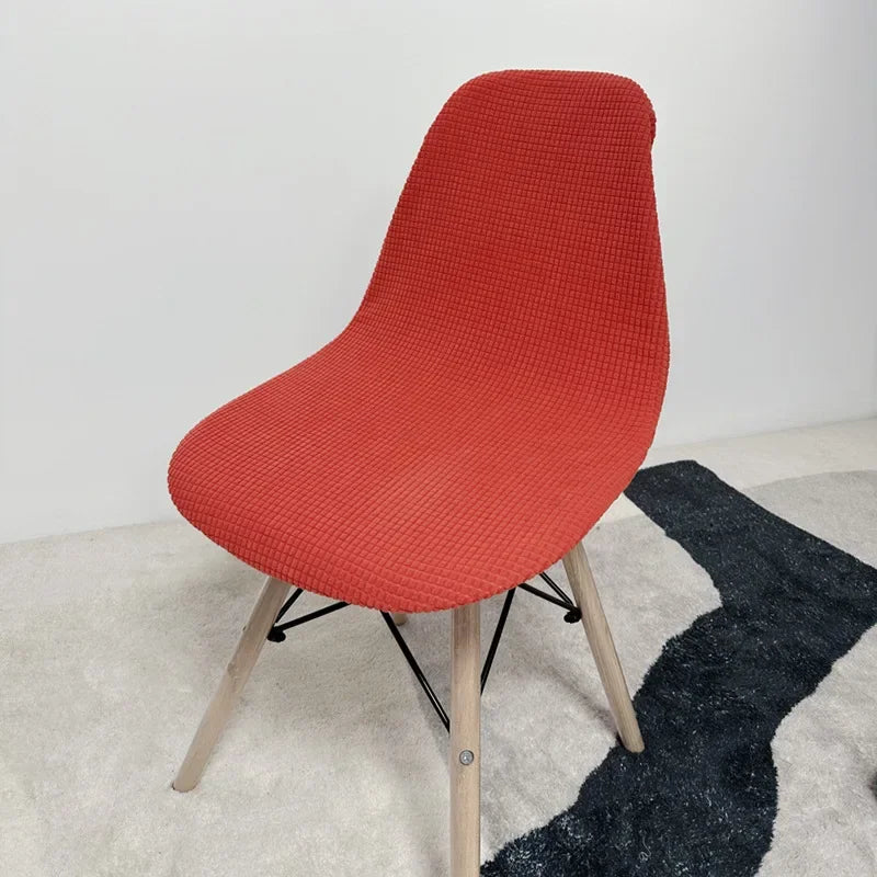 chaise moderne tissu imprimé petits points vert noir beige gris marron bleu blanc