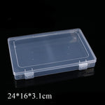 boîtes rangement transparentes durables étanches modernes clips fermeture multifonctionnelles pratiques large capacité diverse