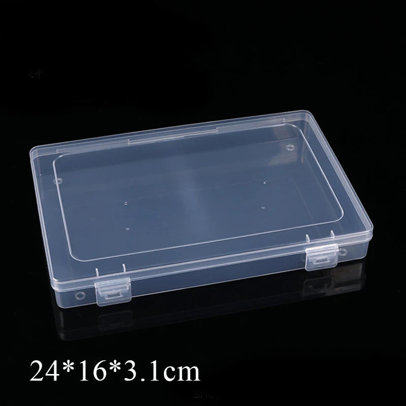 boîtes rangement transparentes durables étanches modernes clips fermeture multifonctionnelles pratiques large capacité diverse