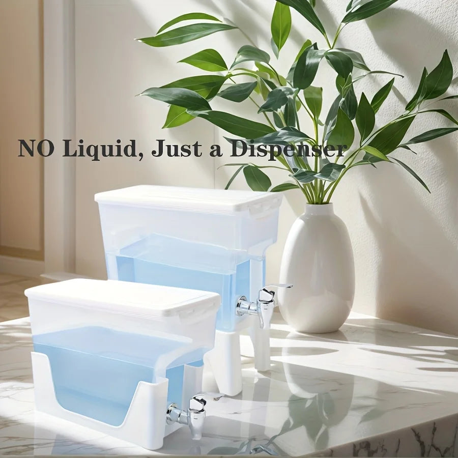 distributeur liquide moderne transparent blanc adoucissant lessive facile utiliser fixe buanderie accessoire élégant minimaliste