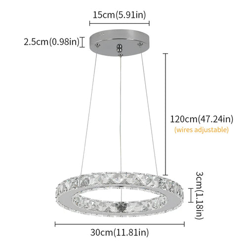 suspension lumineuse moderne cristal cubes acier inoxydable salon salle manger éclairage intérieur