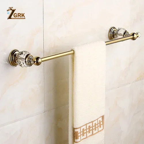 accessoires salle bain or strass classique porte serviettes porte papier toilette