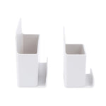 support télécommande blanc adhésif moderne minimaliste rangement télévision salle séjour