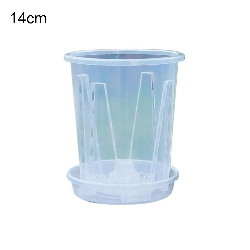 pots plantes transparents grille racines moderne pratique différentes tailles