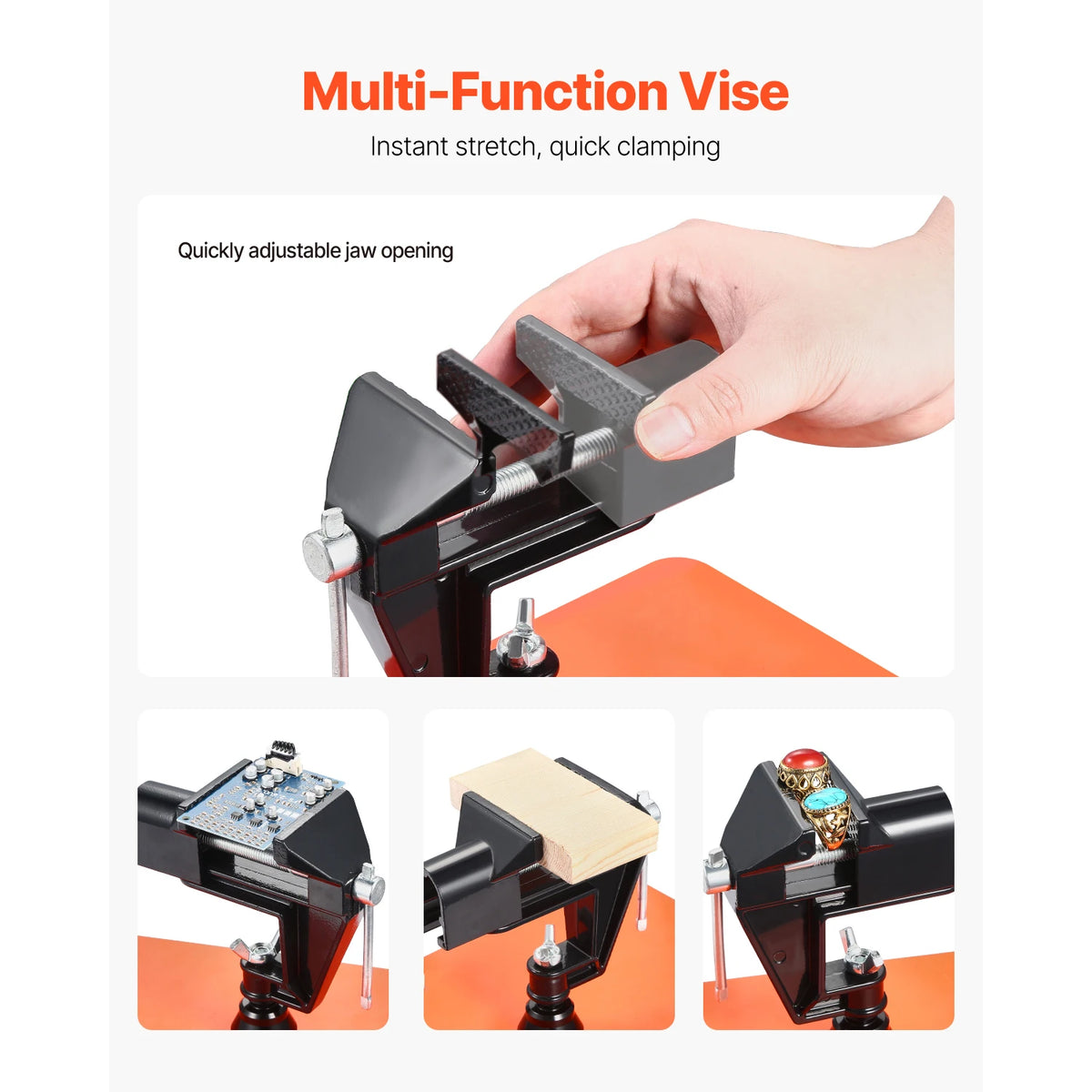 station soudure multifonctionnelle bras articulés éclairage led loupe pcb support hot air gun industrielle