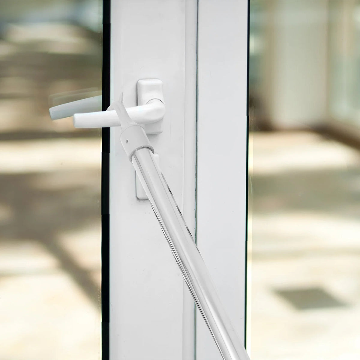 tige fenêtre ajustable blanc moderne tringle rideau store enrouleur fenetre chambre living room