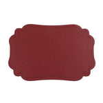 tapis table rectangulaire polyester motif points décoration cuisine salle manger classique
