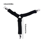 attaches drap clips antidérapants fixateurs lit sangles élastiques housses canapé mainteneurs draps kit pièces