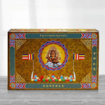 statues bouddha complète kit rituel instructions poudre sacrée rouleaux prières traditionnellements décoratives