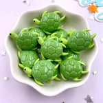 pendants animaux marins résine cartoon bleu vert rose poisson tortue crabe