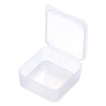 boîte rangement plastique transparente poignées bijoux petits objets divers accessoires