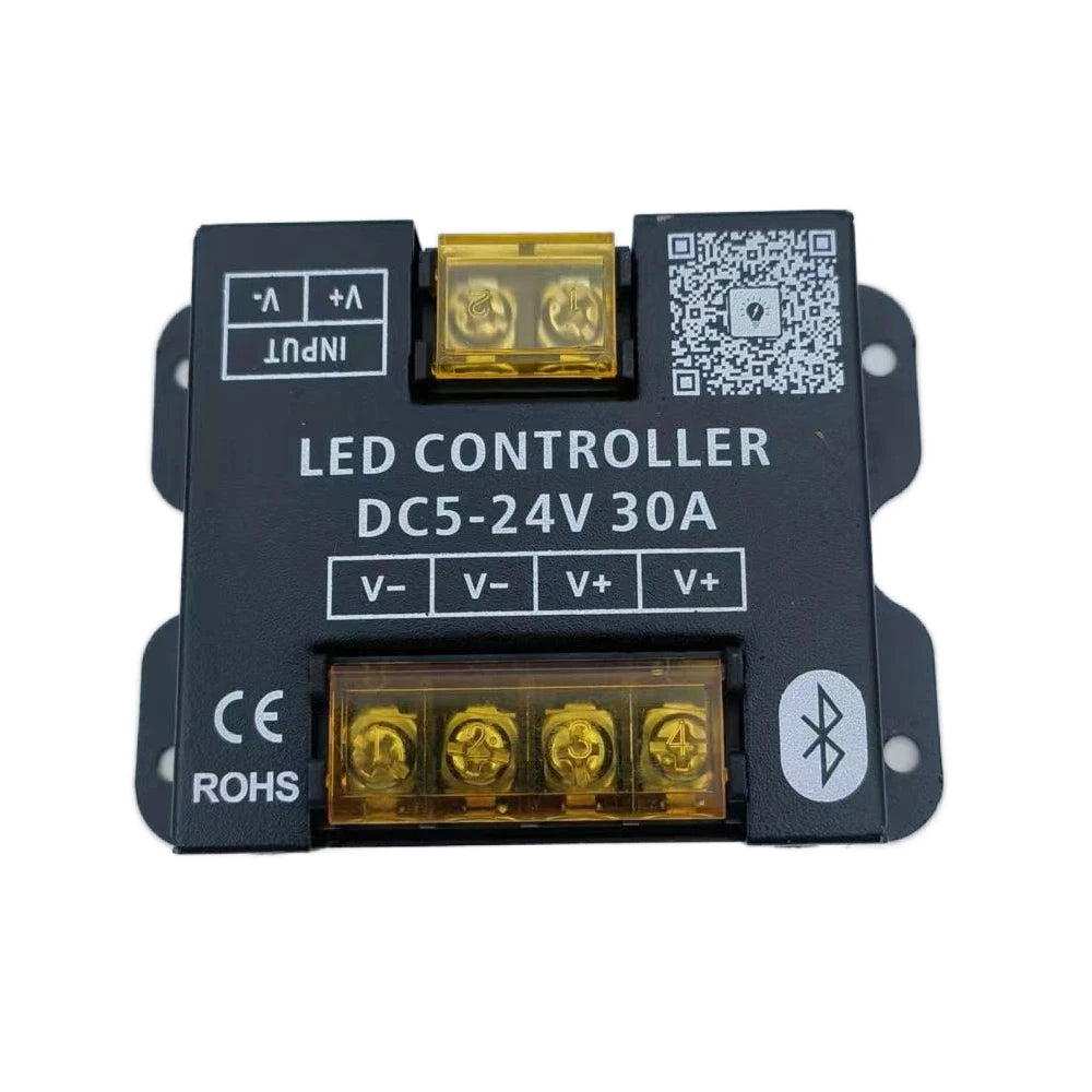 contrôleur led bluetooth télécommande rf sans fil batterie intégrée variateur 360w moderne vis fixations