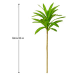 plantes artificielles arbres vertes feuilles modernes decoration exterieur pot blanc sol brunes