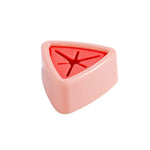 porte serviettes adhésif moderne vert rose blanc triangle central chambre bain cuisine rangement linge