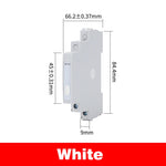 interrupteur électrique blanc moderne fixé vis tension 24v certification