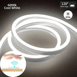 ruban led blanc lisse moderne adhésif connecteur usb câble flexible étanche variateur capteur mouvement