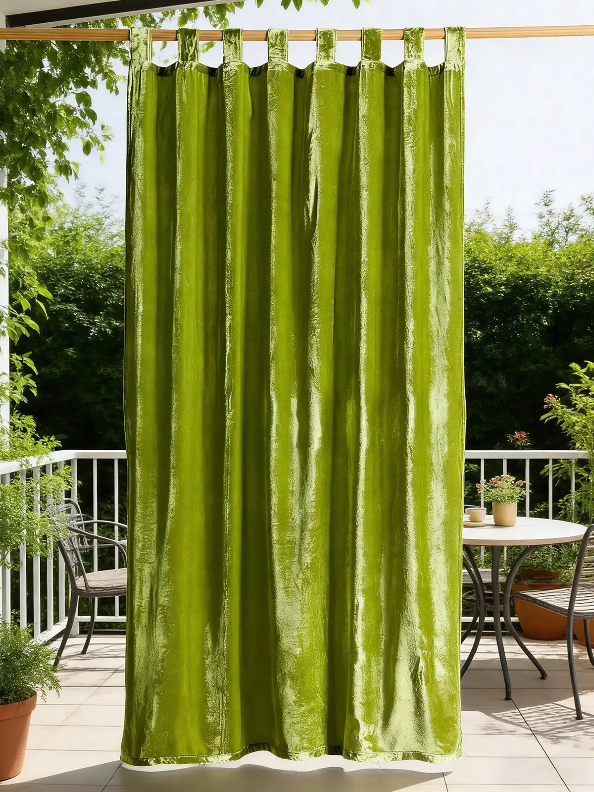 rideau velours vert moderne opacité 100cm 250cm polyester