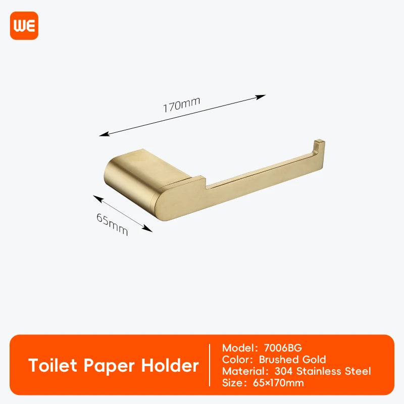 accessoires salle bain moderne porte serviettes doré porte savon porte gobelet porte lotion fixations