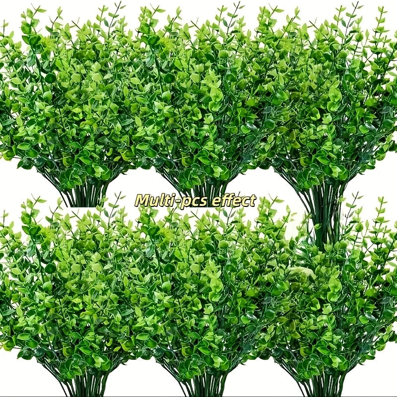 plantes artificielles decoration maison exterieur arbres vert feuilles brillantes moderneextérieur