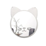 miroirs adhésifs modernes animal chambre enfant blanc doré vert noir minimaliste