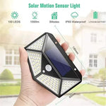 Éclairage automatique de jardin avec détecteur de mouvement solaire