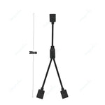 câble extension rgb led prise femelle broches blanc flexible moderne