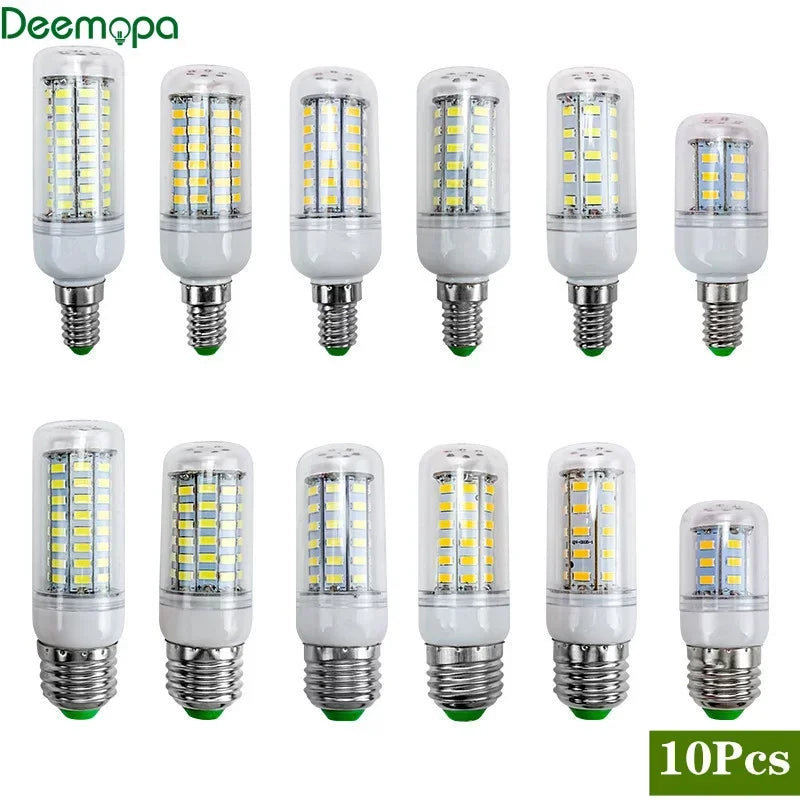 ampoule led maïs décoration intérieur blanc chaud lumière moderne lustre lustre base e14 e27