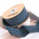 ruban velours carreaux nœud cheveux décoration artisanale fait main élégant