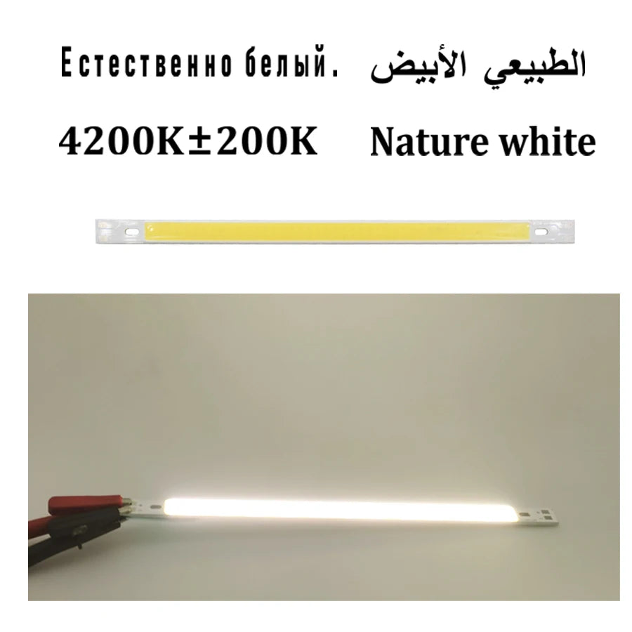 ruban led jaune orange vert bleu blanc moderne 200mm 15.5mm 10w 12v